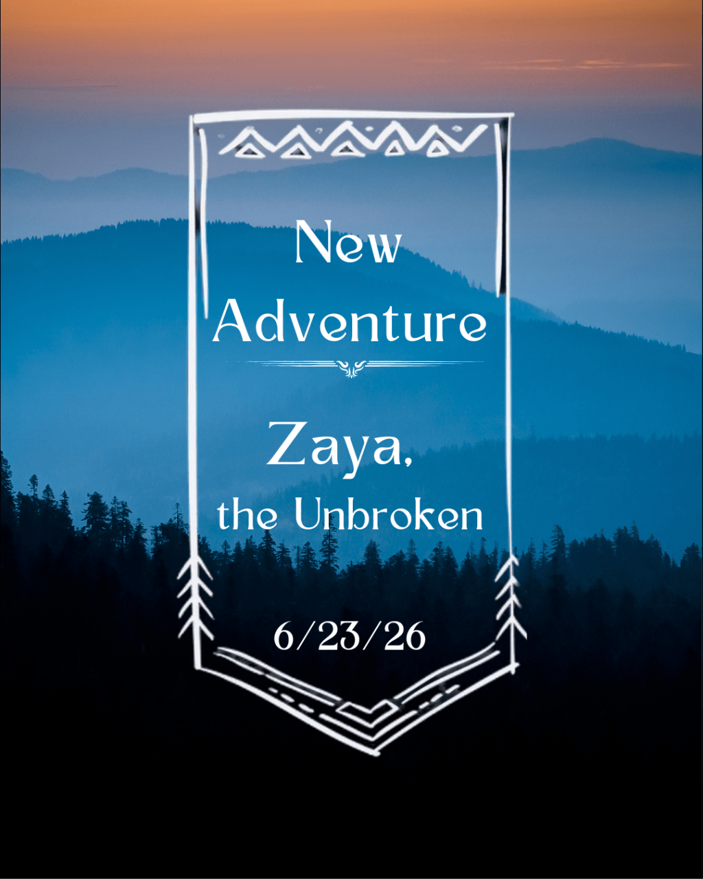 6/23/2026 — Zaya, the&nbsp;Unbroken